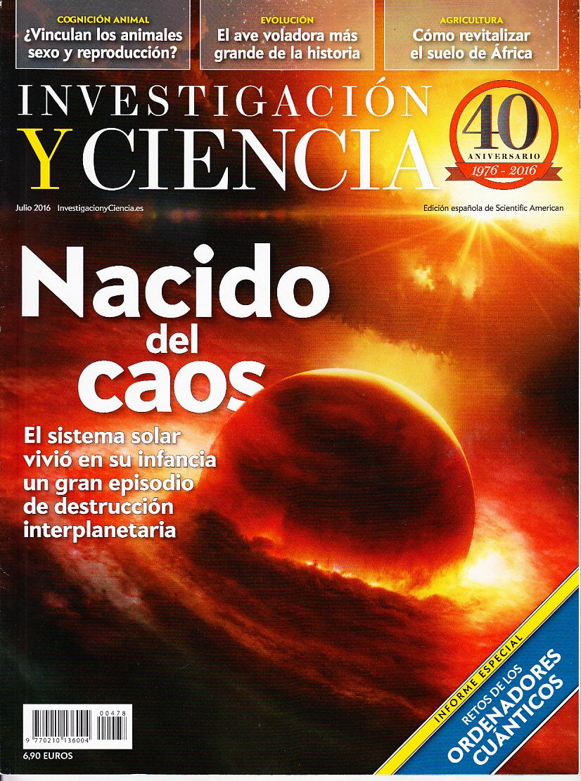 Revista Investigación y Ciencia Nacido del Caos