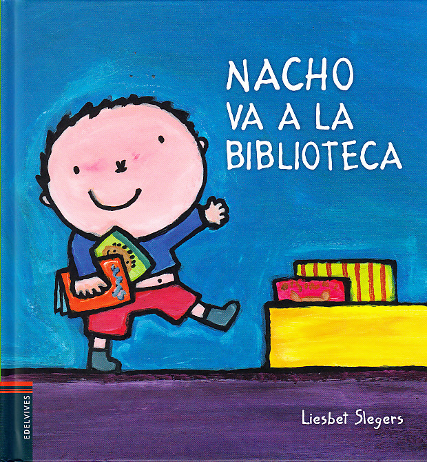 Liesbet Slegers Nacho va a la biblioteca