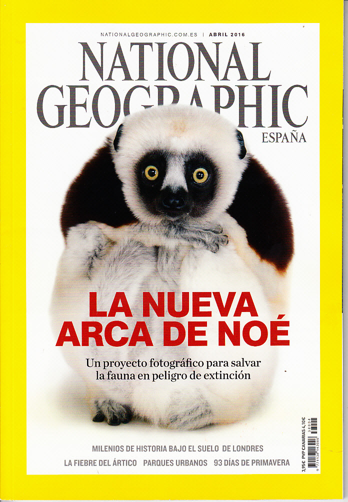Revista National Geographic La nueva arca de Noé