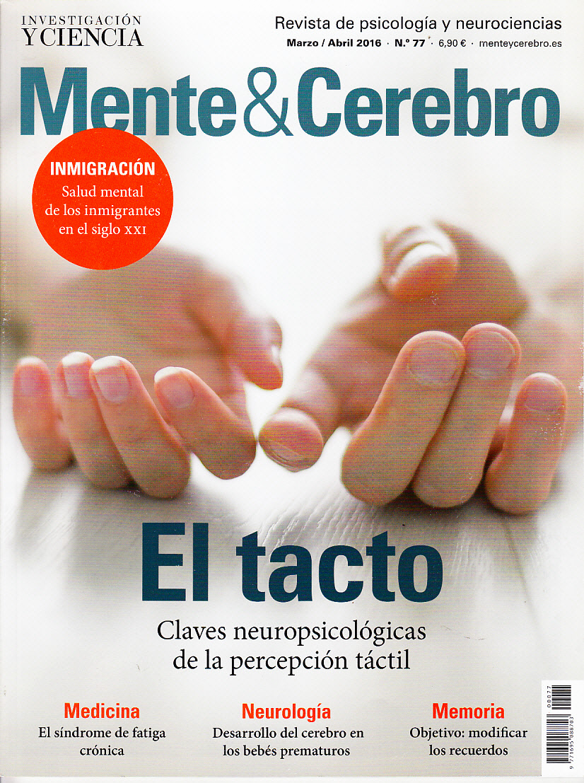 Revista Mente y Cerebro El tacto