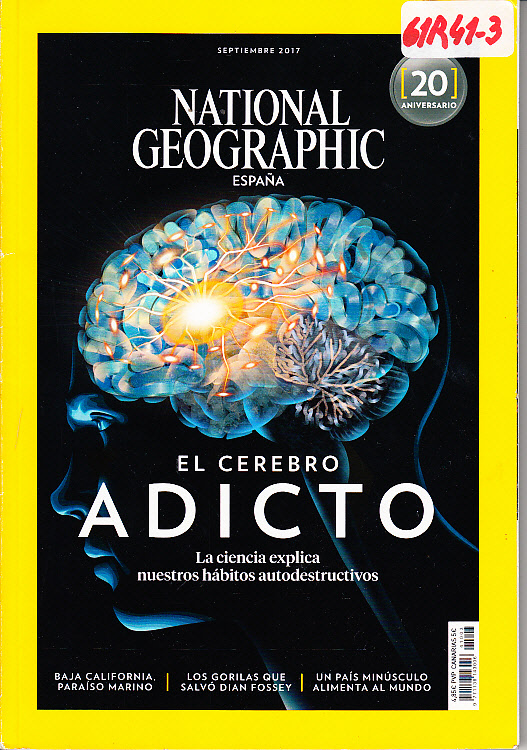 Revista National Geographic El cerebro adicto