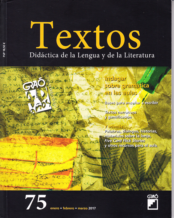 Revista Textos Indagar sobre gramática en las aulas