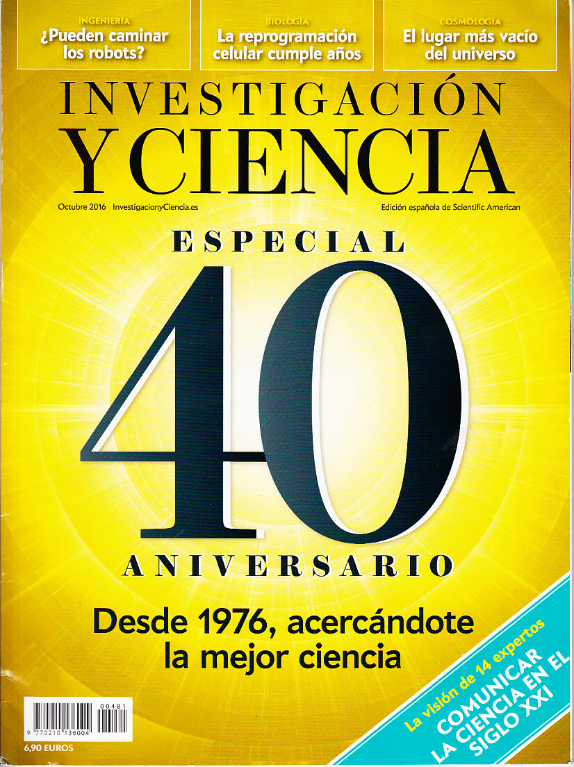 Revista Investigación y ciencia Especial 40 aniversario