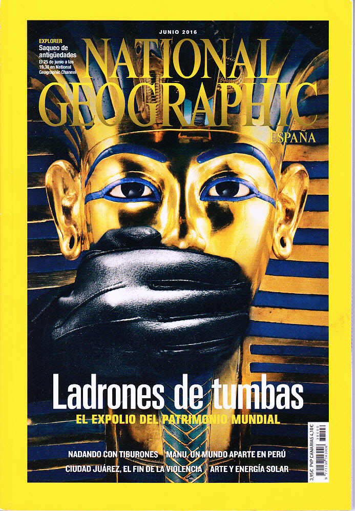Revista National Geographic Ladrones de tumbas